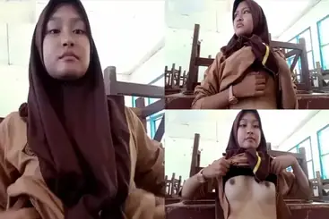 Bokep Hijab Kelas Sepi Pamer Dada 2026 poster