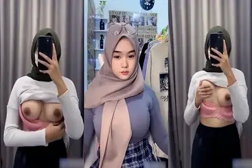 Bokep Tiktoker Hijab Toket Gede Bugil Hot poster