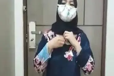 Dokumentasi Ukhti Hijab Siswi Cantik Live Kasur poster